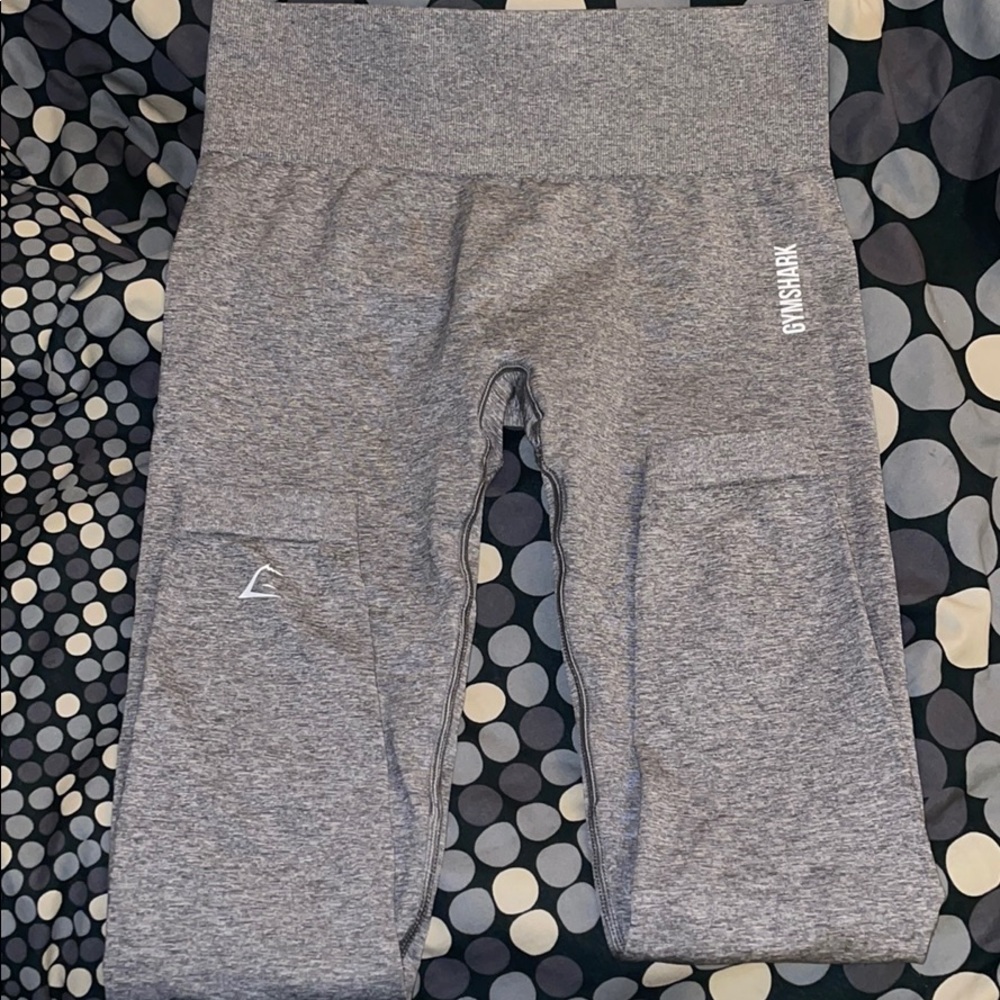 Gymshark adapt marl seamless grey leggings